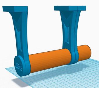 Soporte Barra Perchero / Holder Rod rack