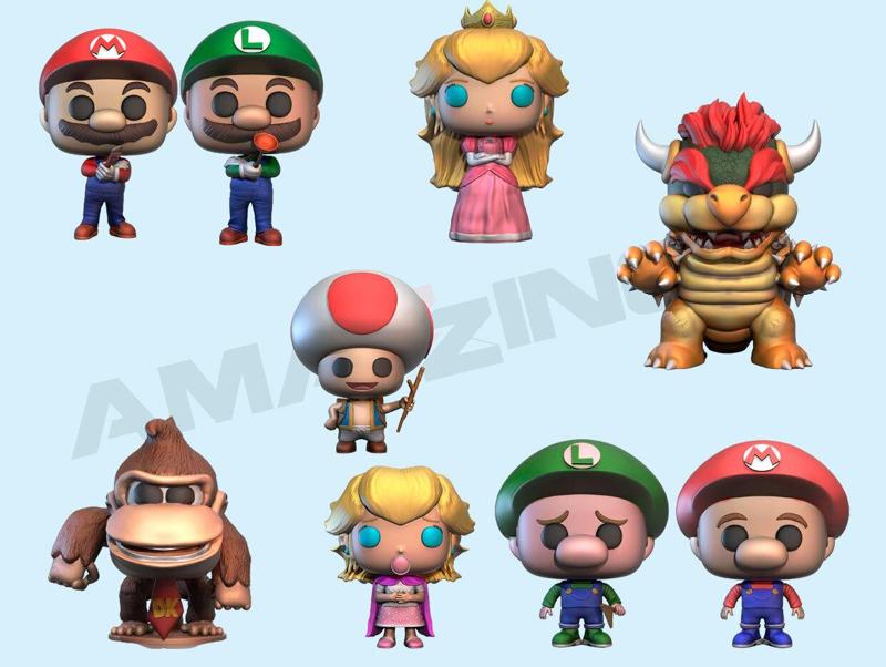 MARIO BROS FUNKO POPS PACK