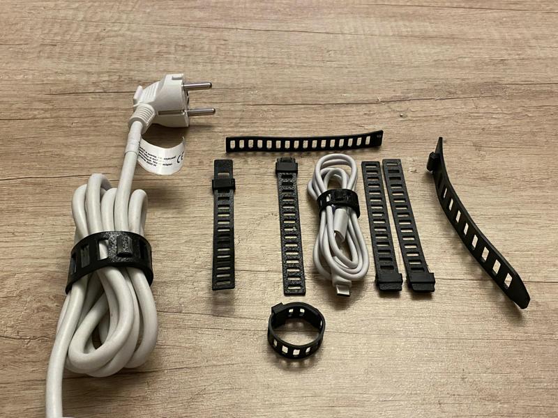 Reusable band for cables and cars