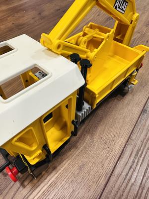 Playmobil Eisenbahn / Playmobil Train / Bauzug 4053 Auspuff / construction train / exhaust
