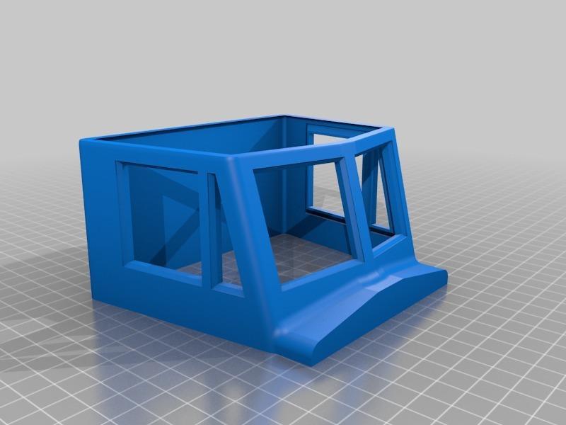 Old truck cabin 1:14 - upgrade