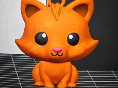 Cat Keychain