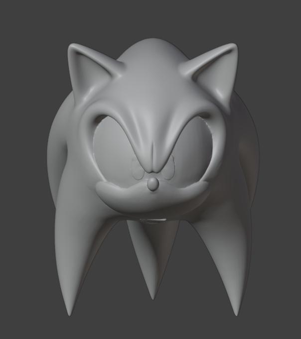 Sonic Adventure 2 Headsculpt Jakks Pacific Sonic