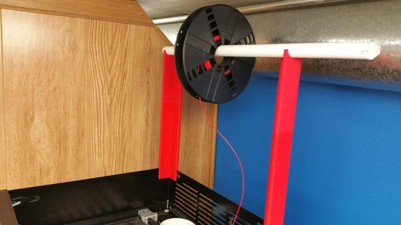 MakerBot Replicator Z18 Overhead Spool Mount