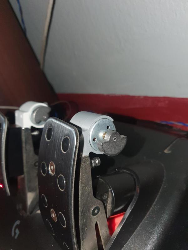 Pedal Rumble Mounts for Logitech G25/G27/G29/G920/G923 Pedals for simracing