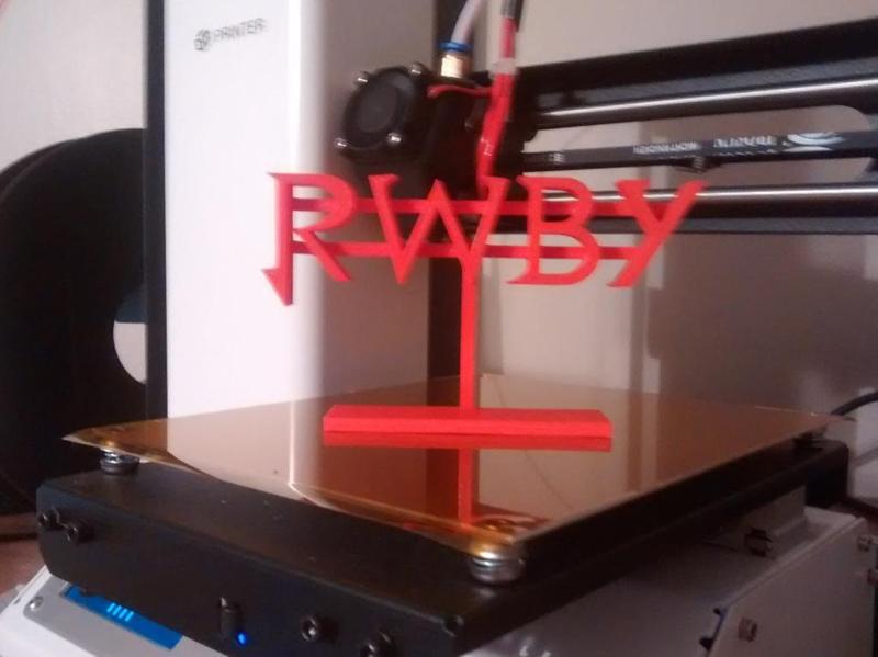 RWBY Logo w/ Stand