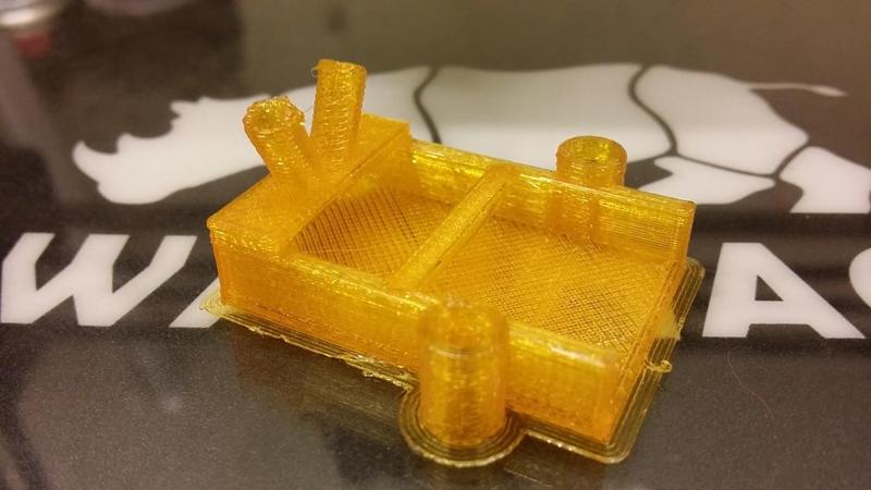 Realacc x210 Frsky x4rsb holder for 3mm tpu tubes (forever tubes)