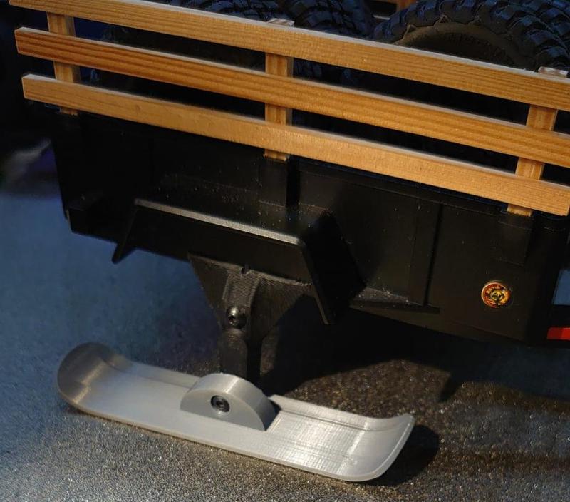 Traxxas TRX4M Trailer Skis