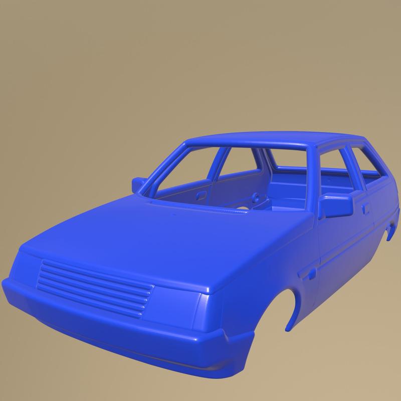ZAZ 2102 Tavria 1990 PRINTABLE CAR BODY
