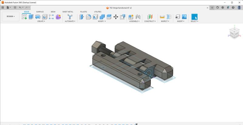 TF2 Body Hinge Mount