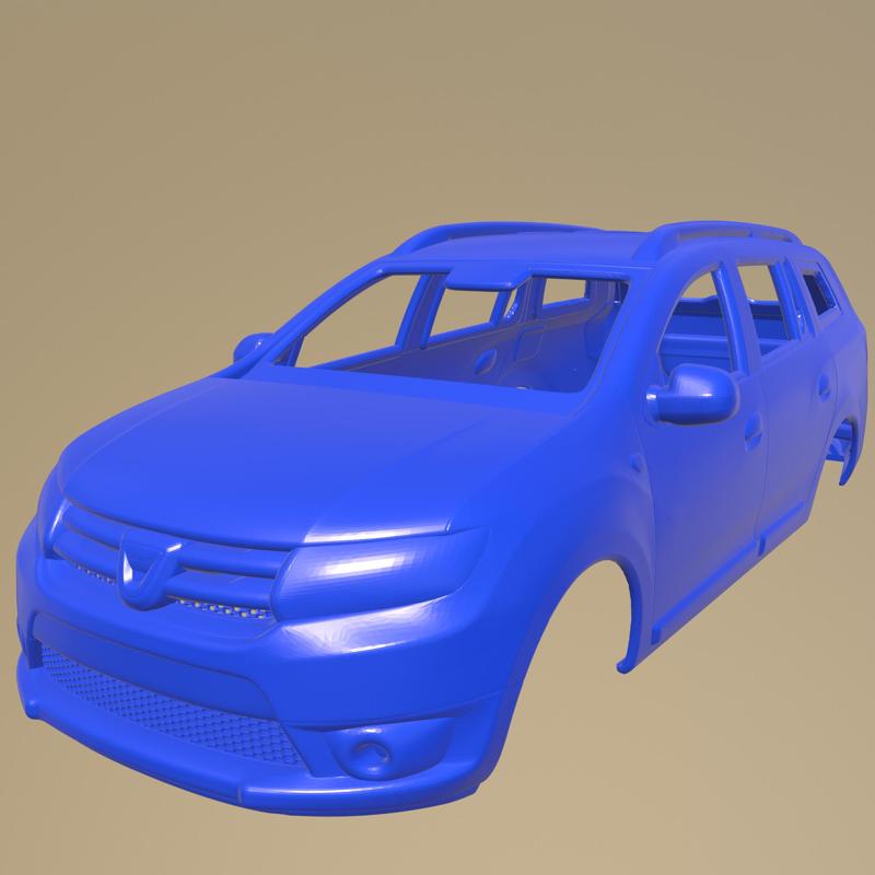 Dacia Logan mcv 2016 PRINTABLE CAR BODY