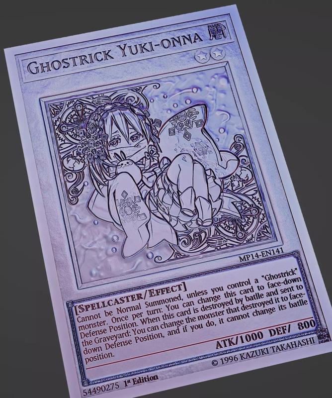 ghostrick yuki-onna - yugioh