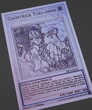 ghostrick yuki-onna - yugioh