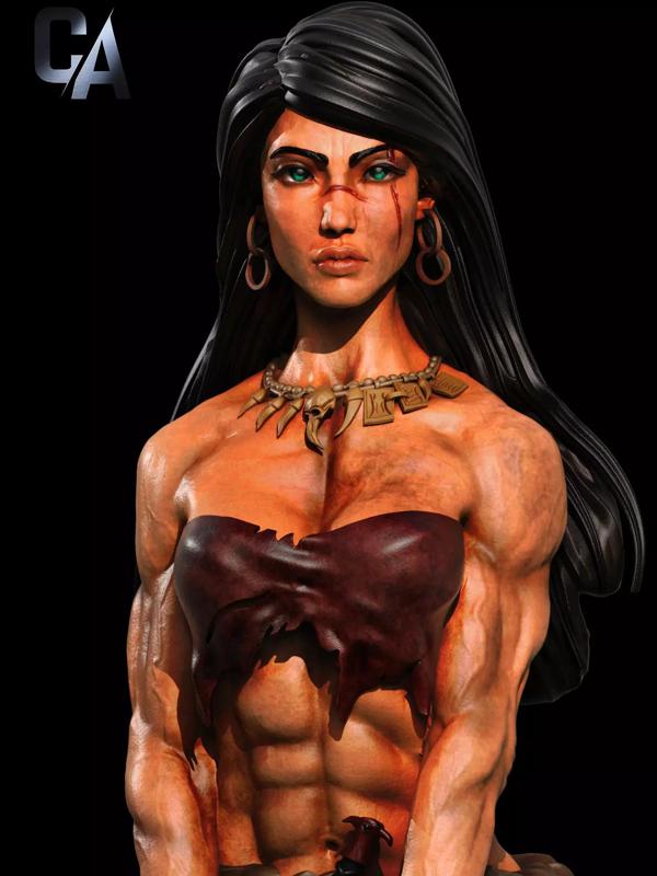 Female Conan 3D print