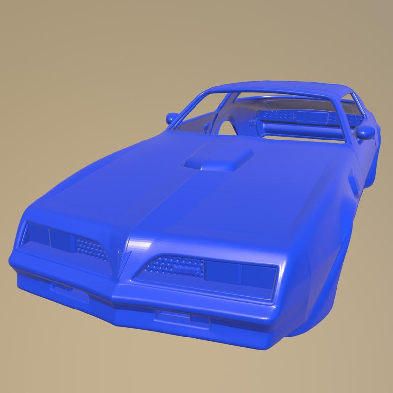 PONTIAC FIREBIRD TRANS AM 1977 PRINTABLE CAR BODY