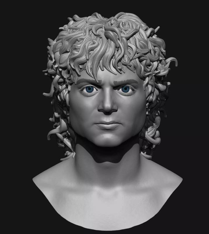 Frodo Baggins- The Lord of the Rings 3D print model-Elijah Wood
