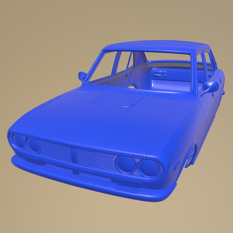 MAZDA CAPELLA 616 SEDAN 1974 PRINTABLE CAR BODY