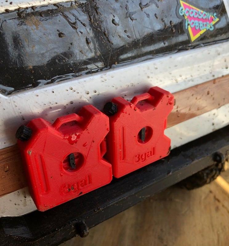 1/10 3 Gallon Fuel Can for RC Vehicles