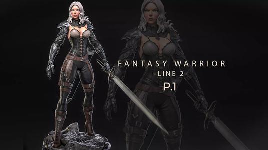 Fantasy Warrior - Line 2 - F1 -