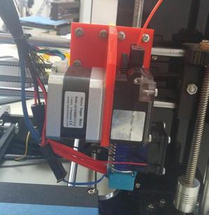 E3D V6 + Titan Zonestar Prusa Hotend Mount (Accommodates Bearing Blocks)