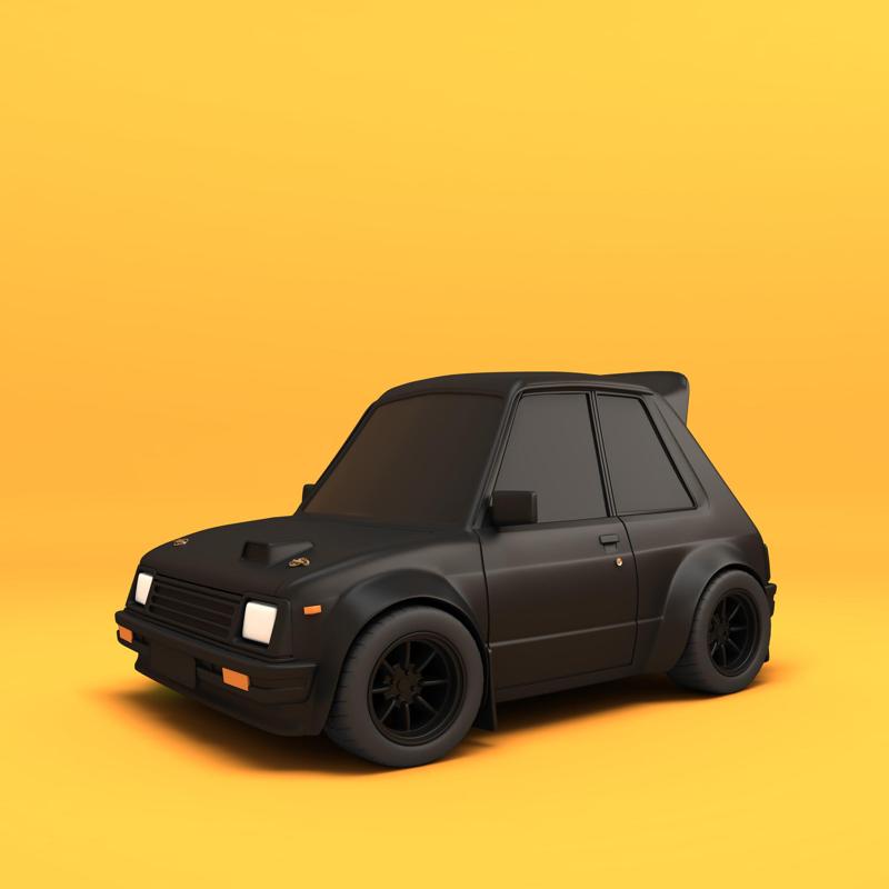 Toyota Starlet Tooned