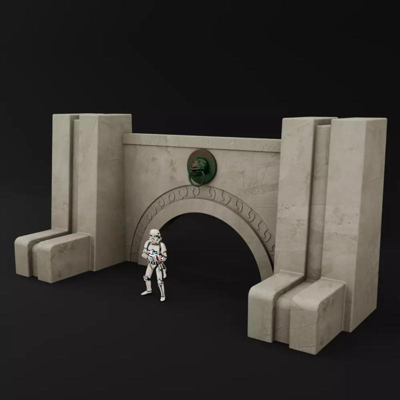 Jabba Townhouse Entrance Diorama
