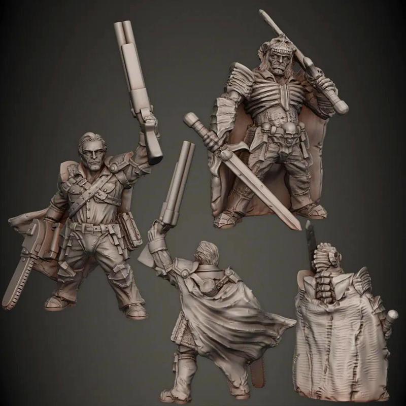 Groovy Chainsaw Knight VS Evil One [Support Free & 1 support]