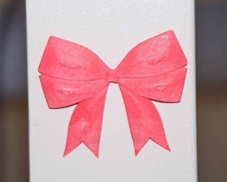 Christmas Bow Refrigerator Magnet