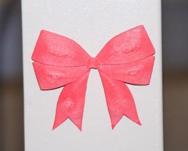 Christmas Bow Refrigerator Magnet