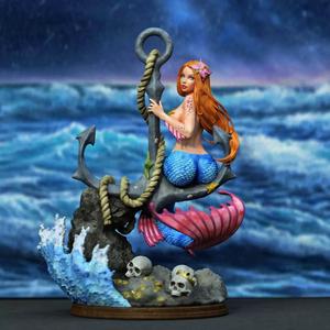 mermaid on anchor