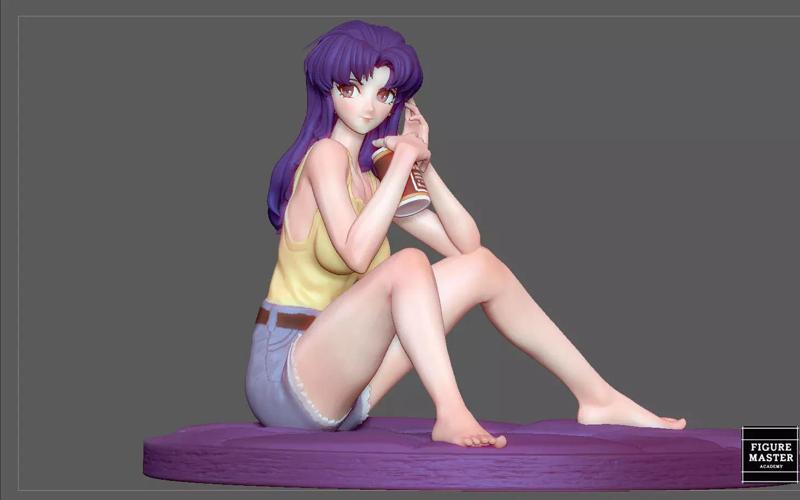 MISATO KATSURAGI EVANGELION ANIME GIRL CHARACTER