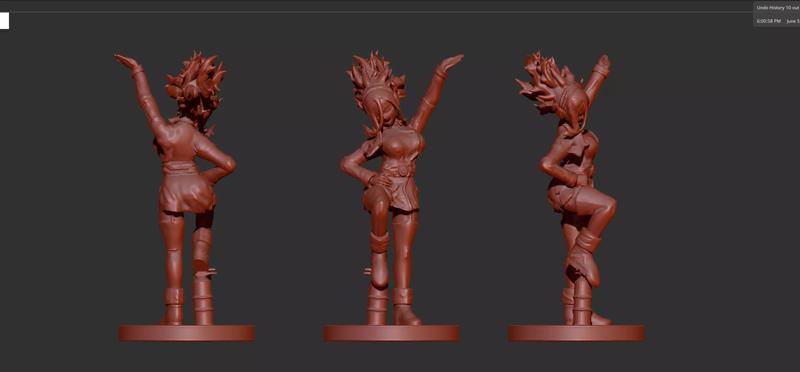 My Hero Academy Moe Kamiji Burnin