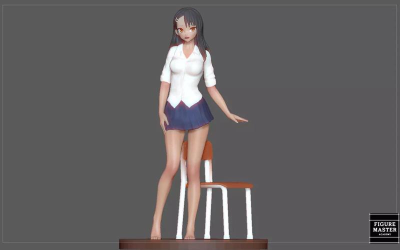 NAGATORO SENPAI CUTE GIRL GAME ANIME CHARACTER