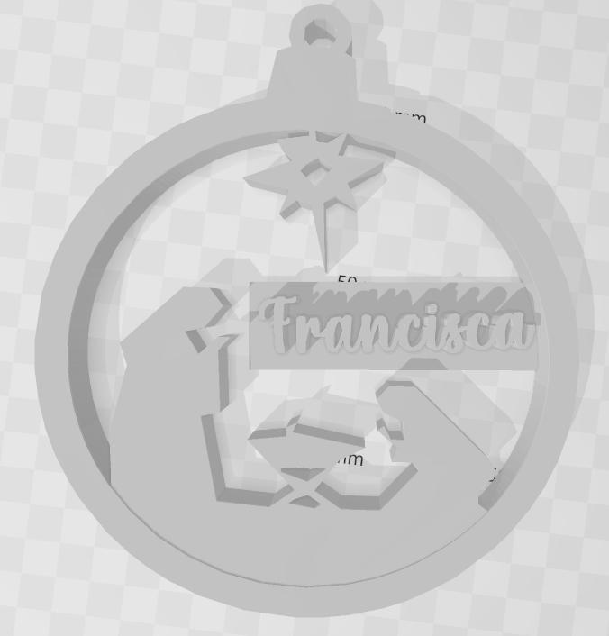 Francisca Christmas sphere