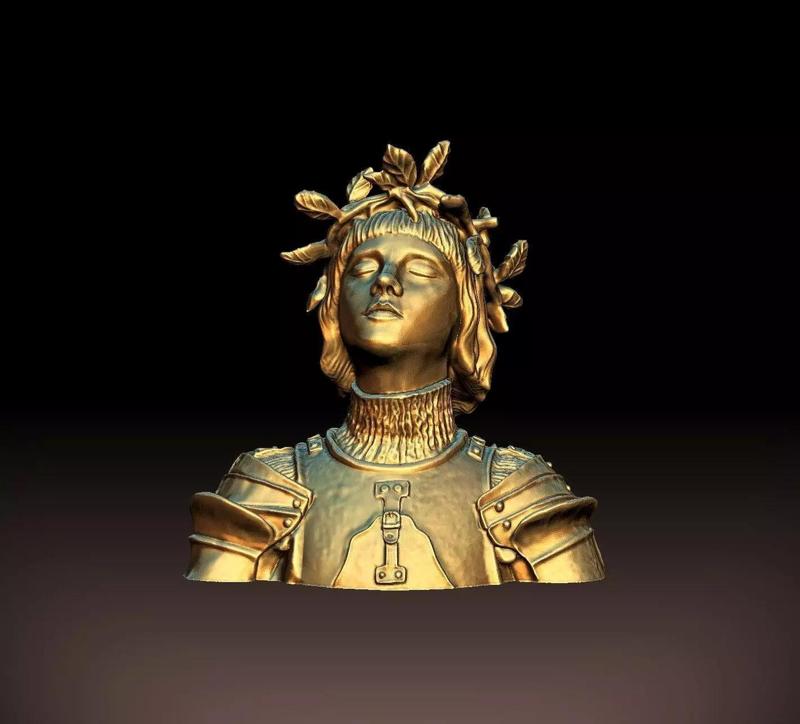 Joan of arc bust