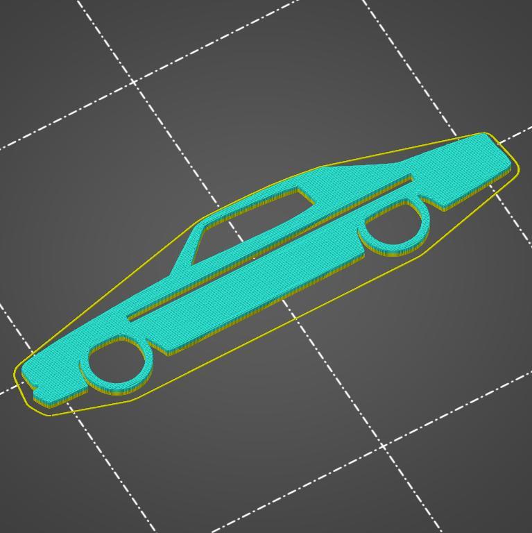 Chevrolet Monte Carlo 1970 toothpaste squeezer