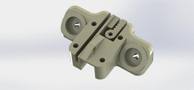 Delta Kossel 12mm Magnetic Carriage with Adjustable Belt Tensioner