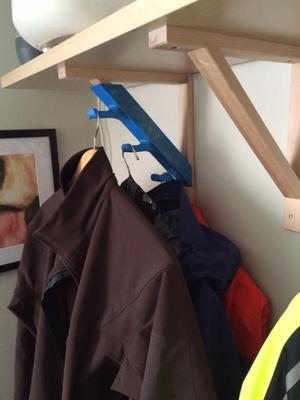 Coat Hooks for IKEA Ekby Valter