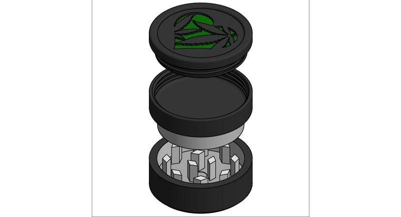 Weed Heart Grinder