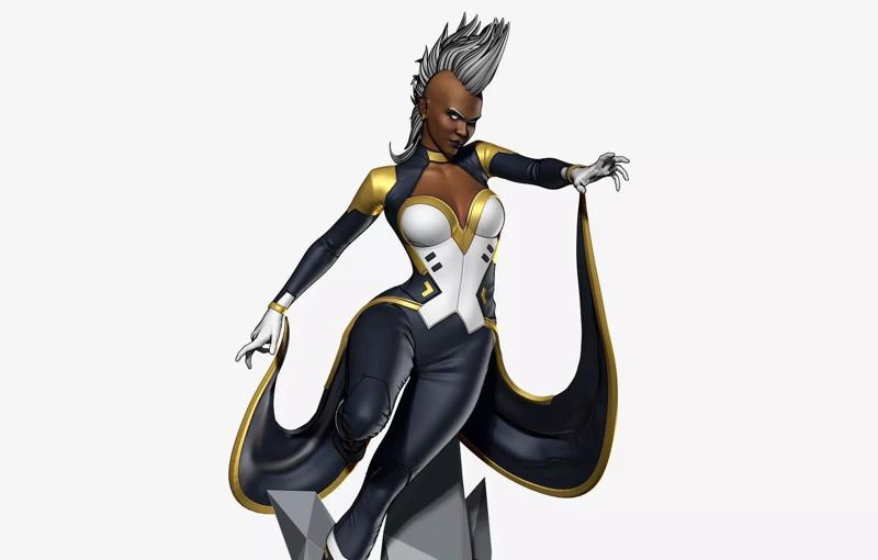 Storm Fanart Statue for 3D Printing