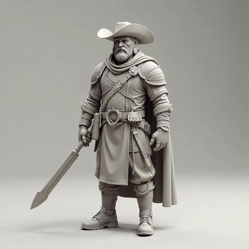 Detailed Miniature STL