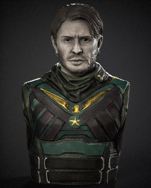 The Boys Soldier Boy Benjamin Jensen Ackles bust headsculpt