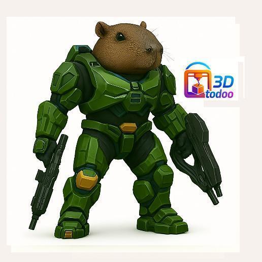 CAPIBARA HALO JEFE MAESTRO 117 SUBOFICIAL