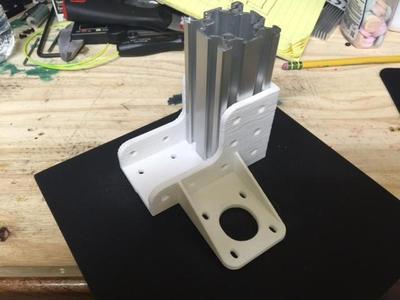 40X40 TOP Z MOUNT MODED FROM thingirob MOUNT