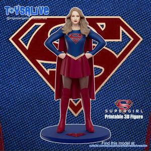 SUPERGIRL MELISSA BENOIST STL MODEL FOR PRINT