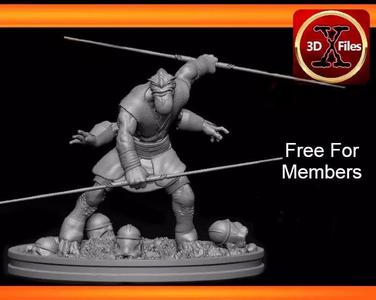 Star Wars Statue - Pong Krell - Jedi Master - Clone Wars