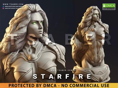 StarFire Bust - DC Teen Titans Collectibles