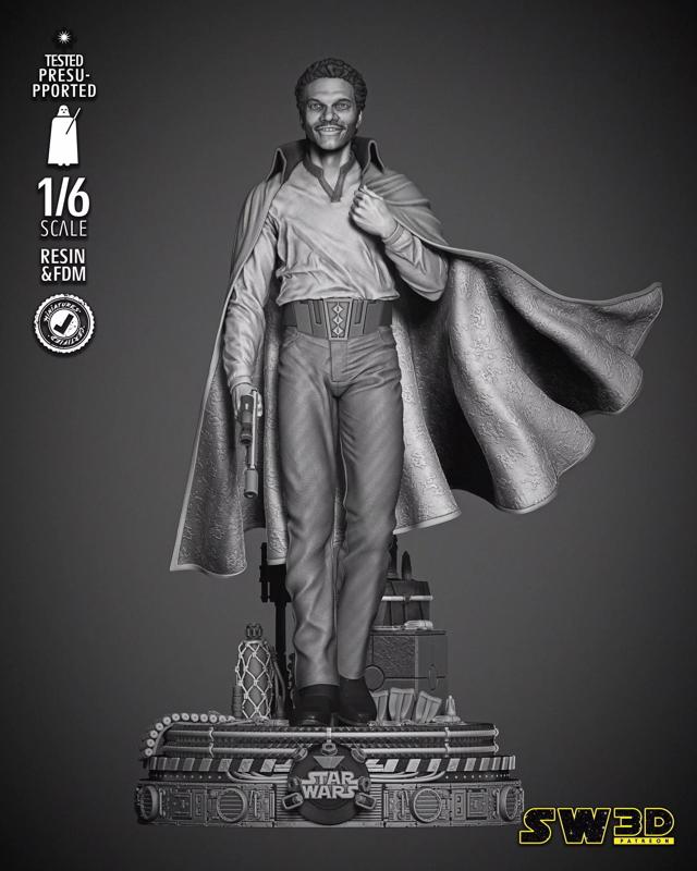 STAR WARS Lando Sculpture