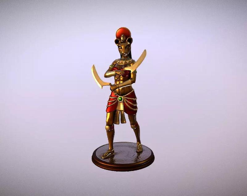 Statue model of Sekhmet Egyptian Godess