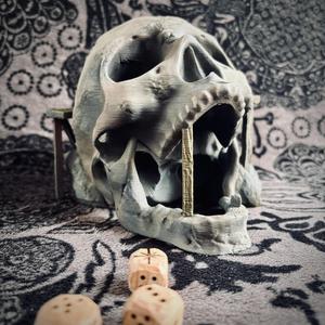 Skull Dice Tower - Roll Through the Eyes of the Ancients